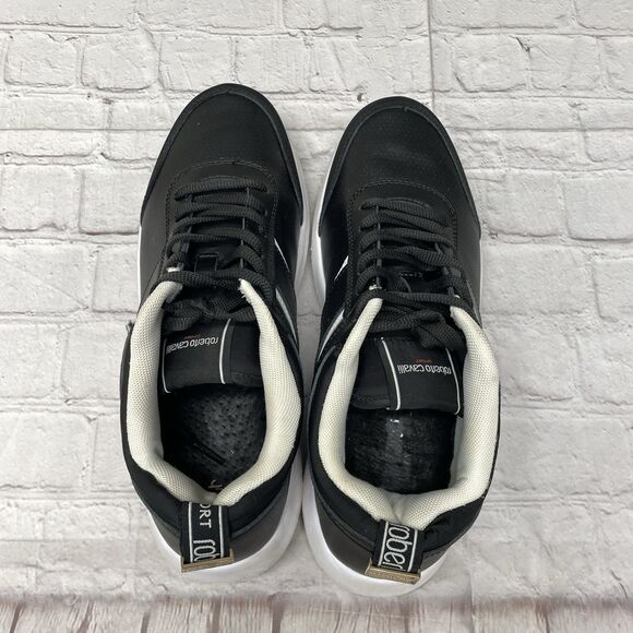 Roberto Cavalli Men\'s Sports Sneakers Shoes Black Size US 8.5 / UK 7.5 / EU 41 main image 13